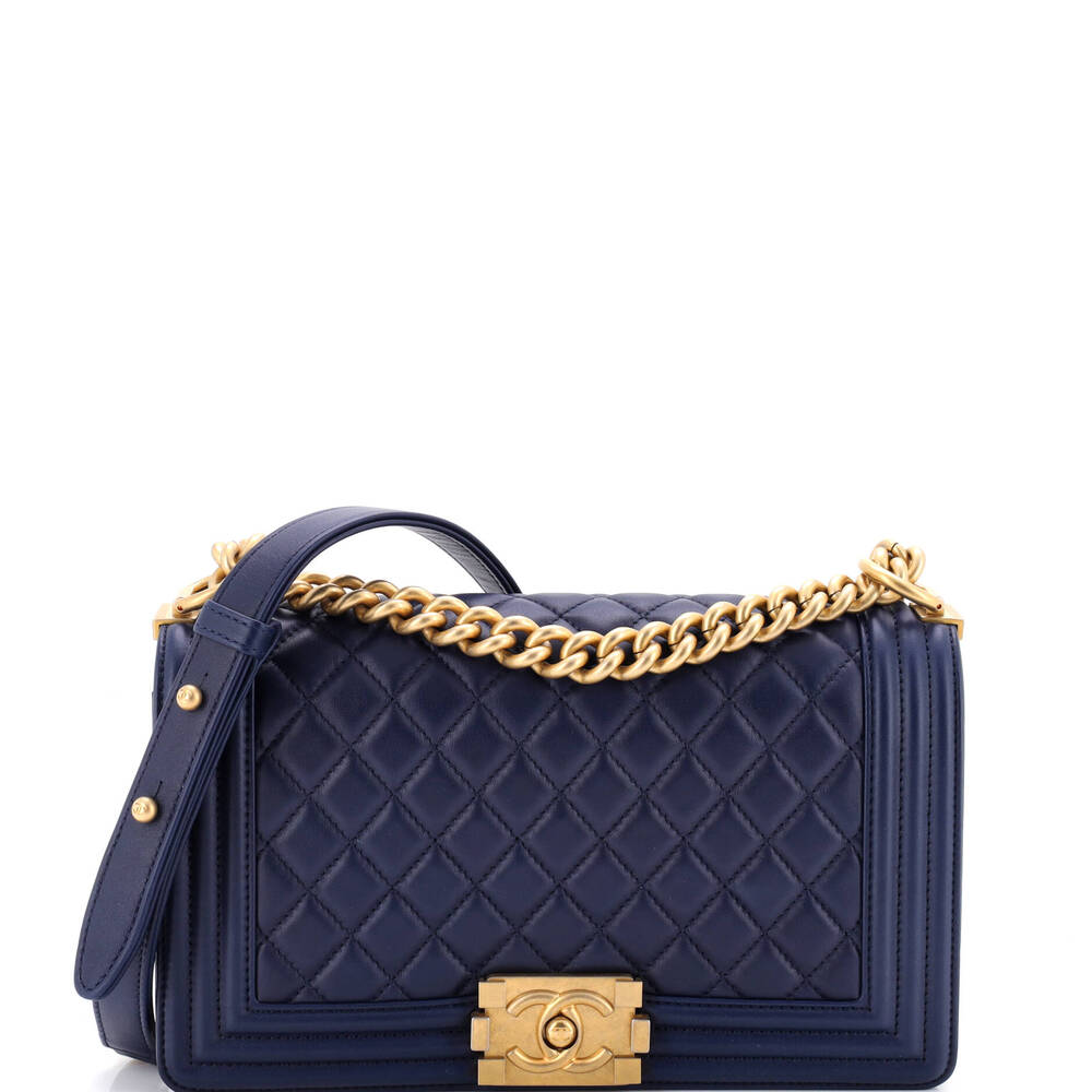 Chanel Boy Flap Bag Quilted Lambskin #262211C38B